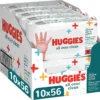 Huggies Billendoekjes - All Over Clean - 10 X 56 - 560 Billendoekjes - Voordeelverpakking