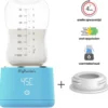 MyBambini's Bottle Warmer Pro™ - Draagbare Baby Flessenwarmer Voor Onderweg - Blauw - Geschikt Voor Smalle Hals Flessen Van Dr. Brown's, Difrax, Medela & Nanobebe