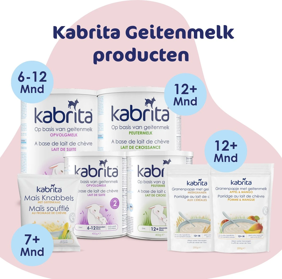 Kabrita 3 Peutermelk - Babyvoeding 12+ Maanden - 400g - Afbeelding 8
