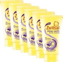 6x Zwitsal Slaap Zacht Lavendel Body Creme 150 Ml