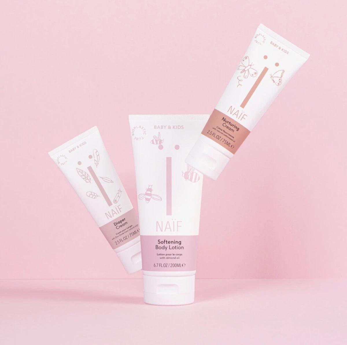 Naïf Vette Crème Voor De Gevoelige Huid - Baby En Kind - 75 Ml – Met Natuurlijke Ingrediënten - Afbeelding 6