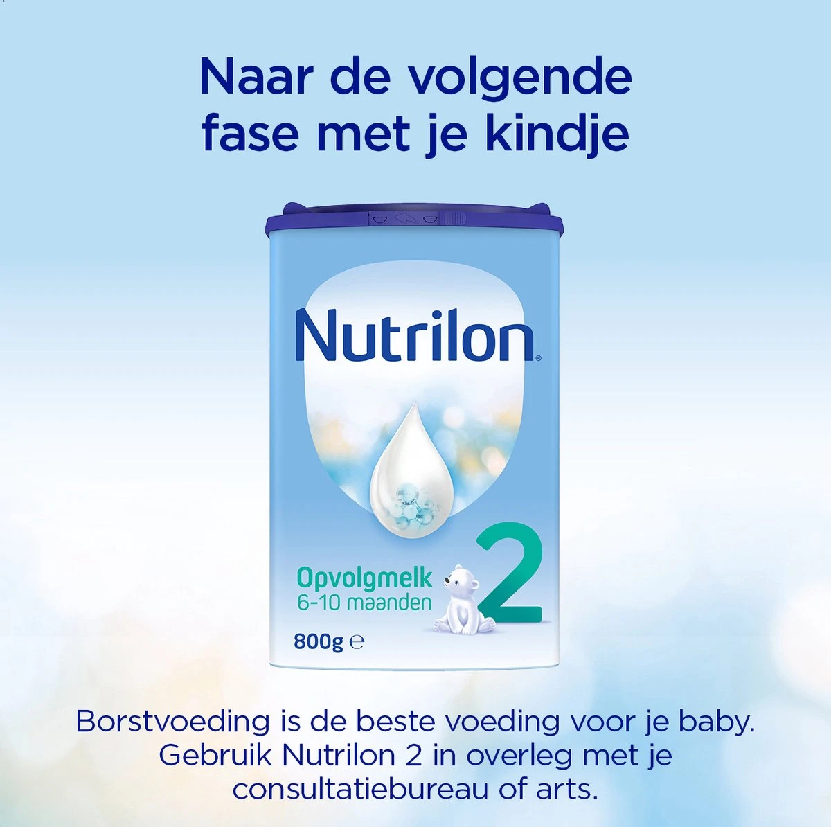 Nutrilon 1 Volledige Zuigelingenvoeding – Flesvoeding Vanaf De Geboorte – 800g - Afbeelding 3