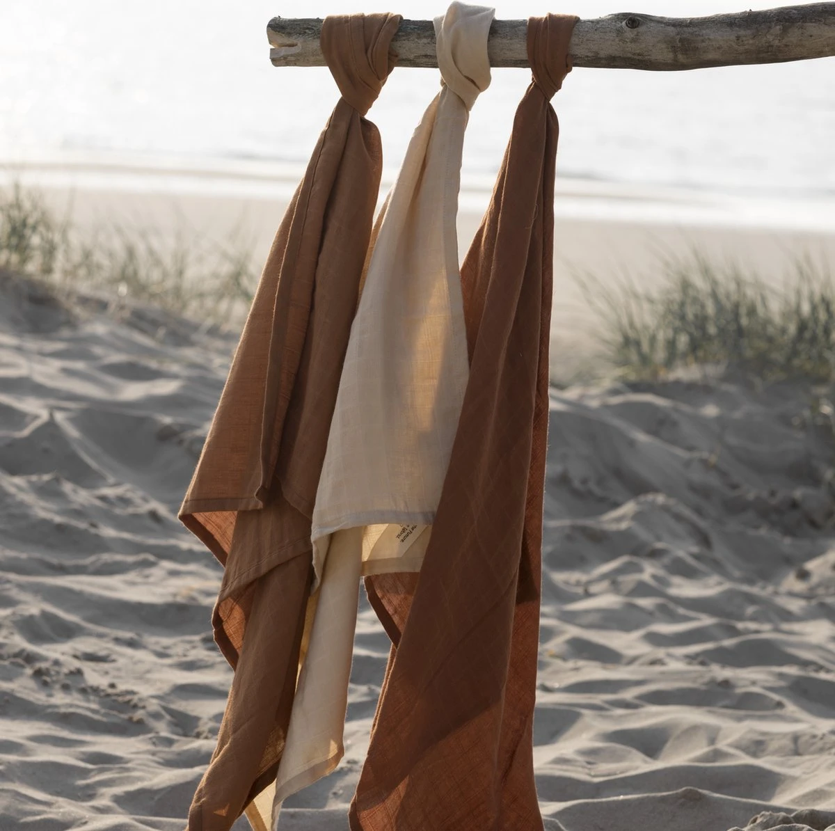 Baby Bello Hydrofiele Doeken - Desert Rose - Ultra Soft Quality - 3pack - Afbeelding 2