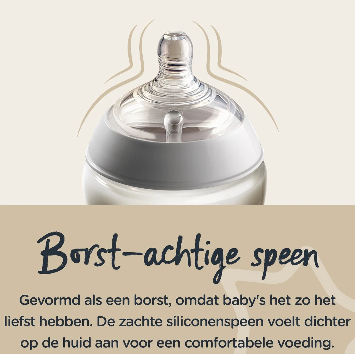 Tommee Tippee Closer To Nature - Zuigfles - Tepelspeen Met Langzame Uitstroomsnelheid En Anti-koliek Ventiel - 150 Ml -1 Stuk - Doorzichtig - Afbeelding 6