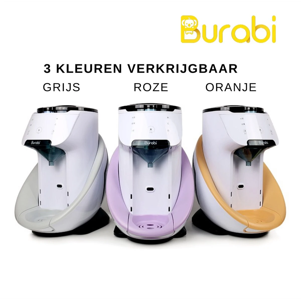 BURABI Automatische Baby Fles Maker | Fles Voeding Apparaat | Baby Senseo | Met App | Baby Verzorging | Baby Melk | Fles Bereiding | Babymelk | Baby Voeding - Afbeelding 12