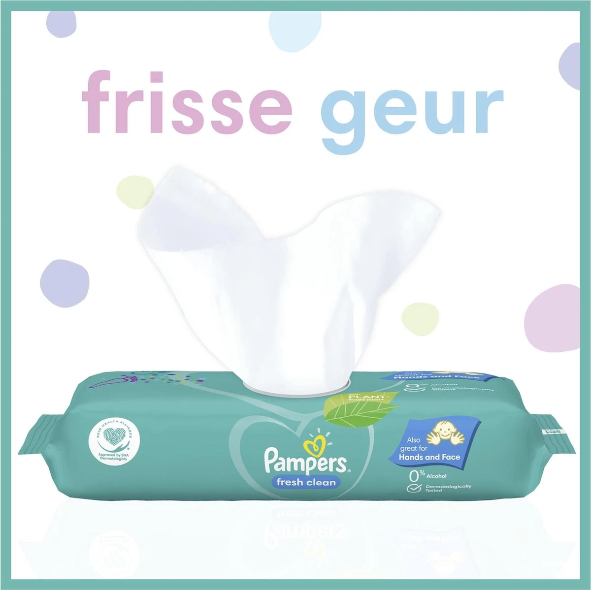 Pampers® Pampers Fresh Clean Billendoekjes - 1200 Doekjes - Afbeelding 7