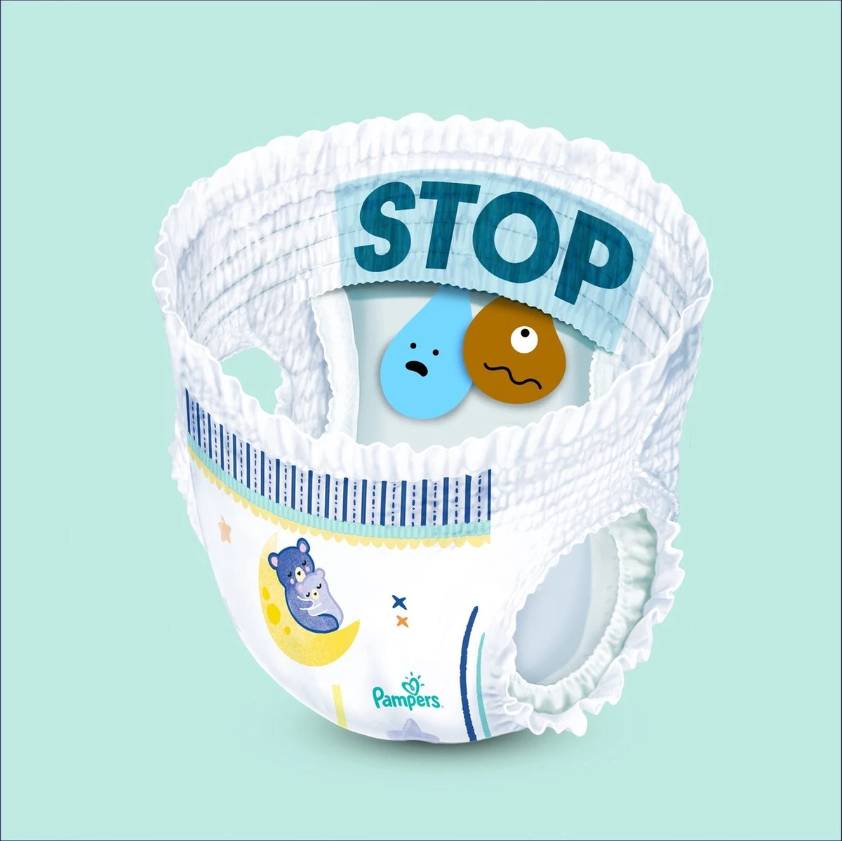 Pampers® Pampers - Night Pants - Maat 6 - Small Pack - 32 Luierbroekjes - Afbeelding 4