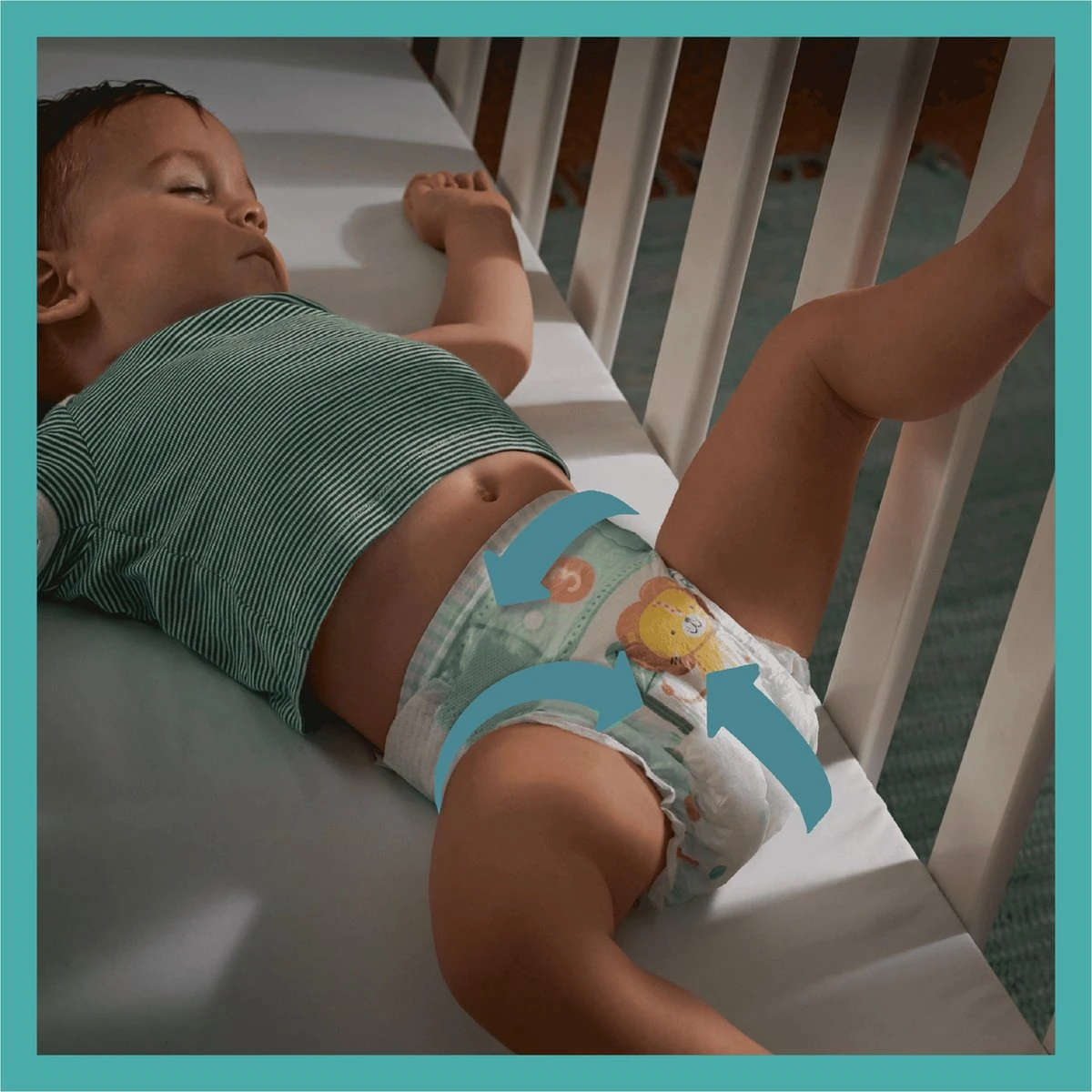 Pampers® Pampers Baby-Dry Maat 7 (15kg+) - 31 Luiers - Afbeelding 7