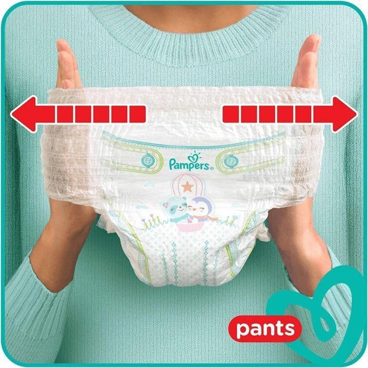 Pampers® Pampers Baby Dry Pants Maat 4+ - 140 Luierbroekjes Maandbox - Afbeelding 2