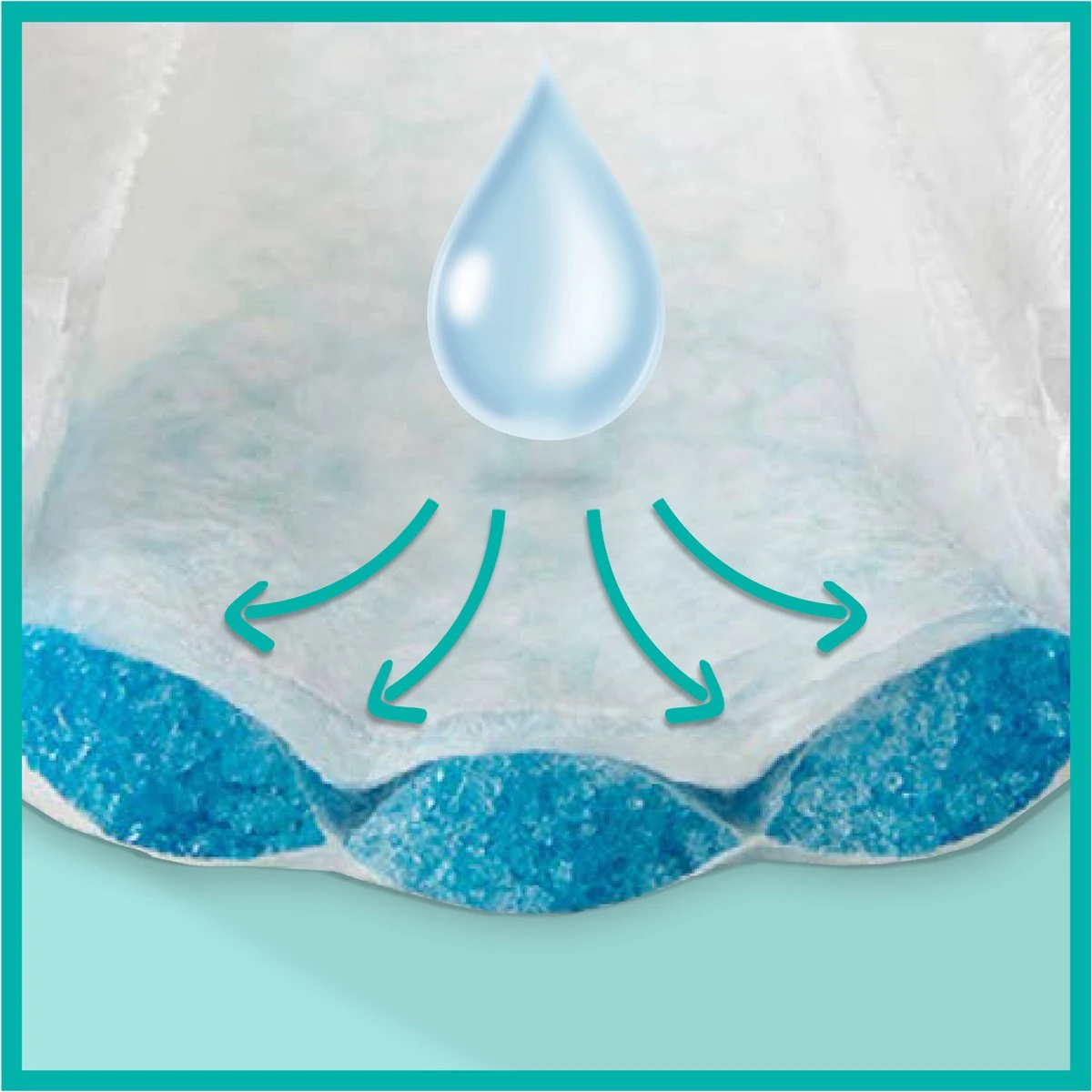 Pampers® Pampers - Baby Dry - Maat 2 - Mega Pack - 66 Luiers - Afbeelding 5