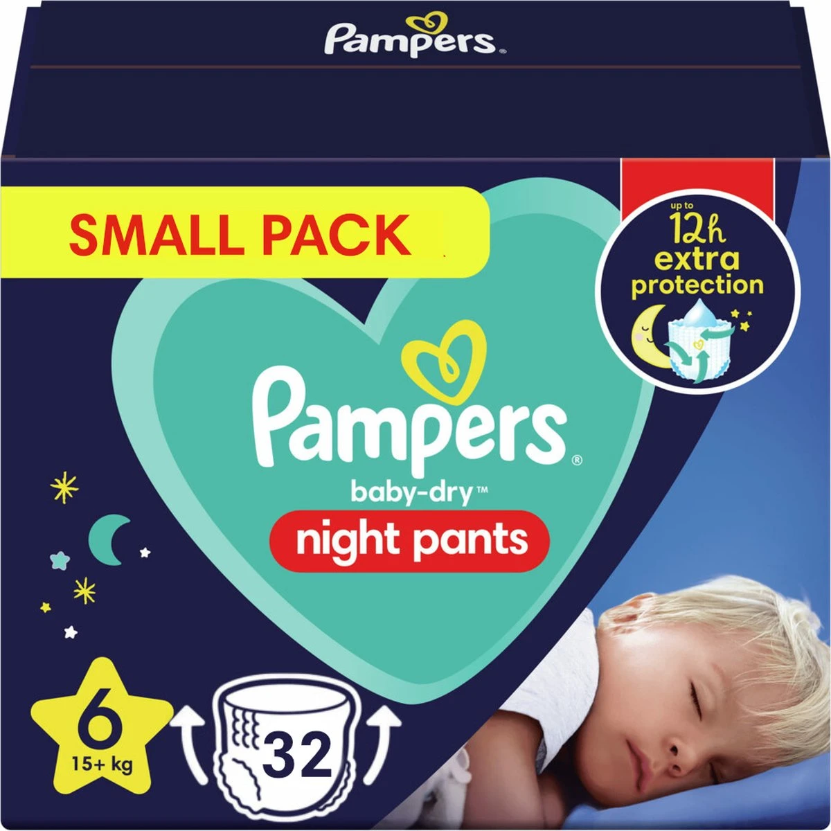 Pampers® Pampers - Night Pants - Maat 6 - Small Pack - 32 Luierbroekjes