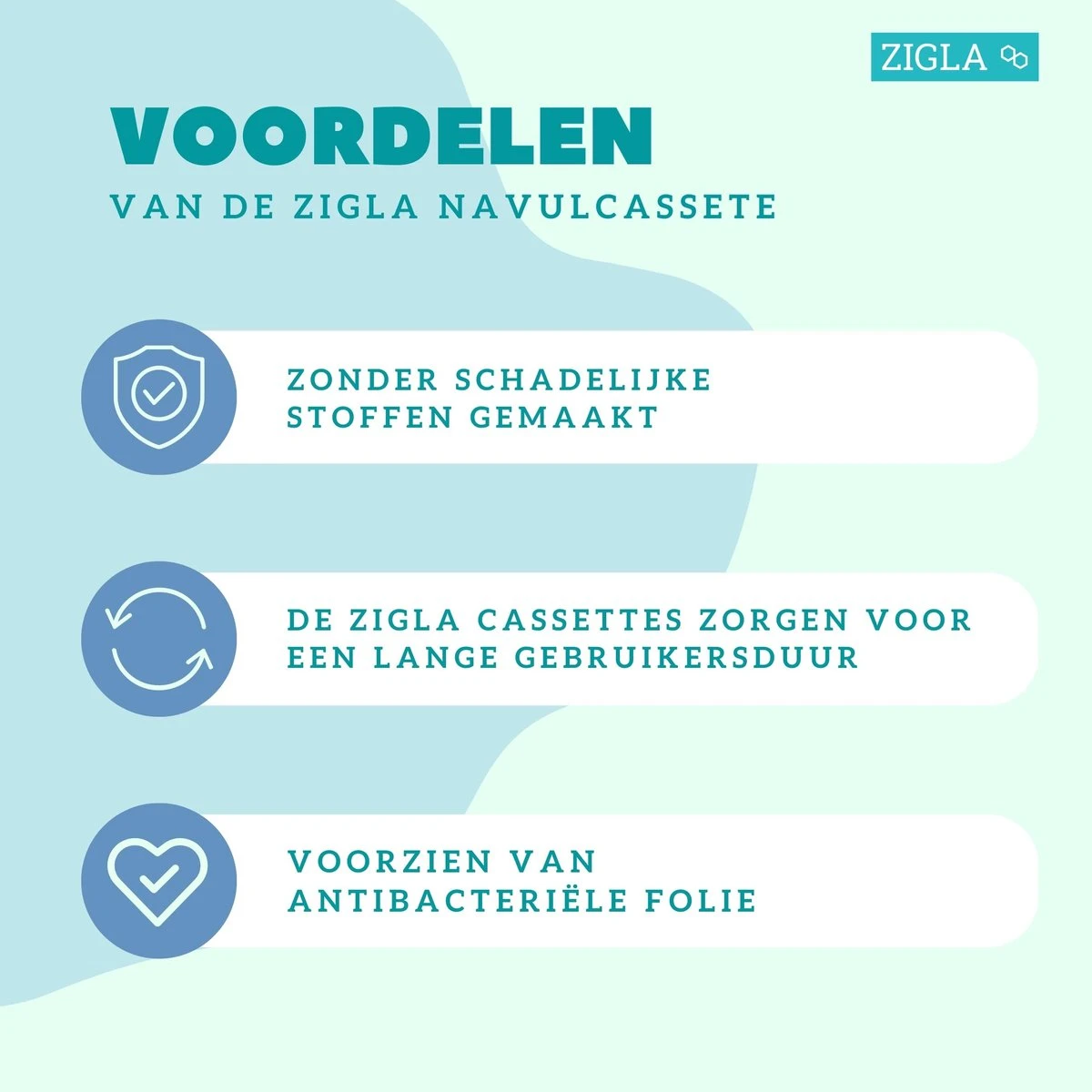 Zigla – 3x Luieremmer Navulling – Navulcassette - Geschikt Voor Tommee Tippee Sangenic Tec - Afbeelding 4