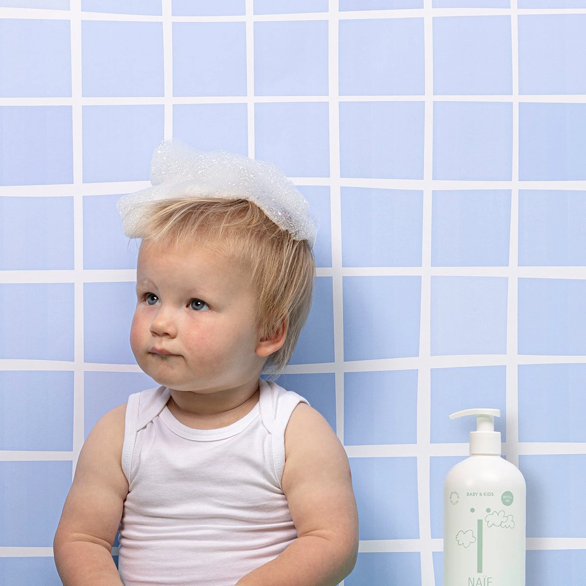 Naïf Voedende Shampoo – Navulverpakking - Baby En Kids - 500ml - Met Natuurlijke Ingrediënten - Afbeelding 3