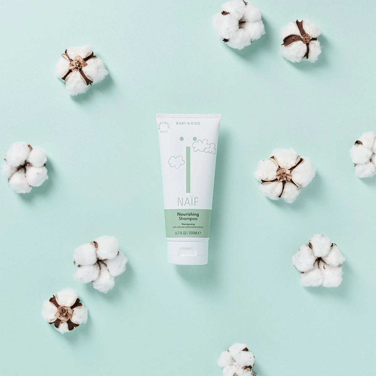 Naïf Voedende Shampoo - Baby En Kids - 2x 200ml - Met Natuurlijke Ingrediënten - Afbeelding 4