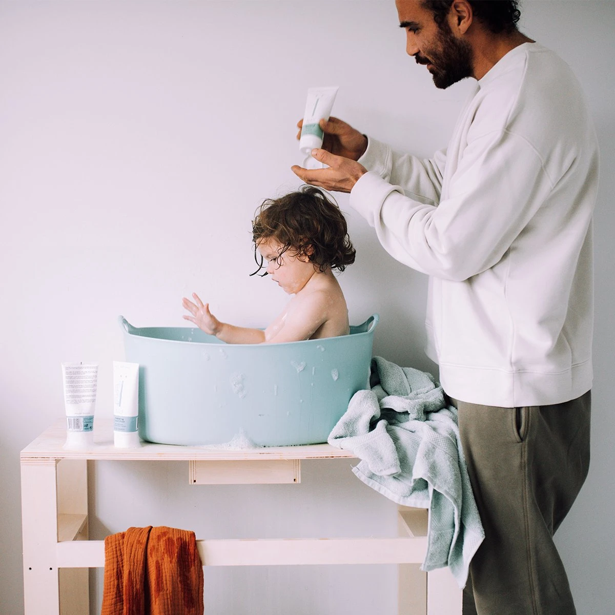 Naïf Hydraterende Wascrème - Baby En Kids - 2 X 200ml - Met Natuurlijke Ingrediënten - Afbeelding 2