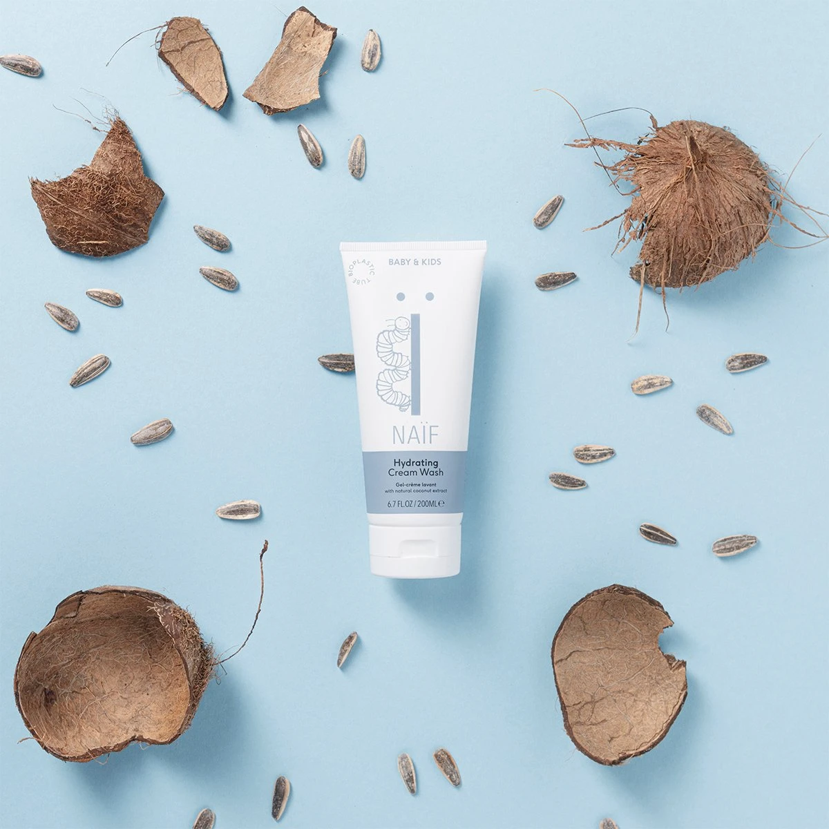 Naïf Hydraterende Wascrème - Baby En Kids - 2 X 200ml - Met Natuurlijke Ingrediënten - Afbeelding 3