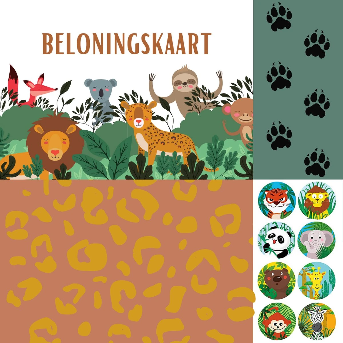 Beloningskaart Met Stickers - Set Van 5 Beloningskaarten - Beloningssysteem - Beloningsstickers - Stickers Voor Kinderen - Zindelijkheidstraining - Blijderij - Afbeelding 2