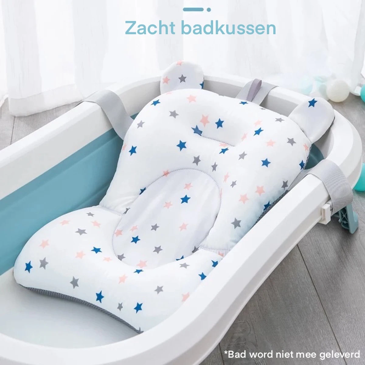 Baby Badkussen - Baby Badzitje - Bad Kussen - Baby Bad Accessoires - Afbeelding 8