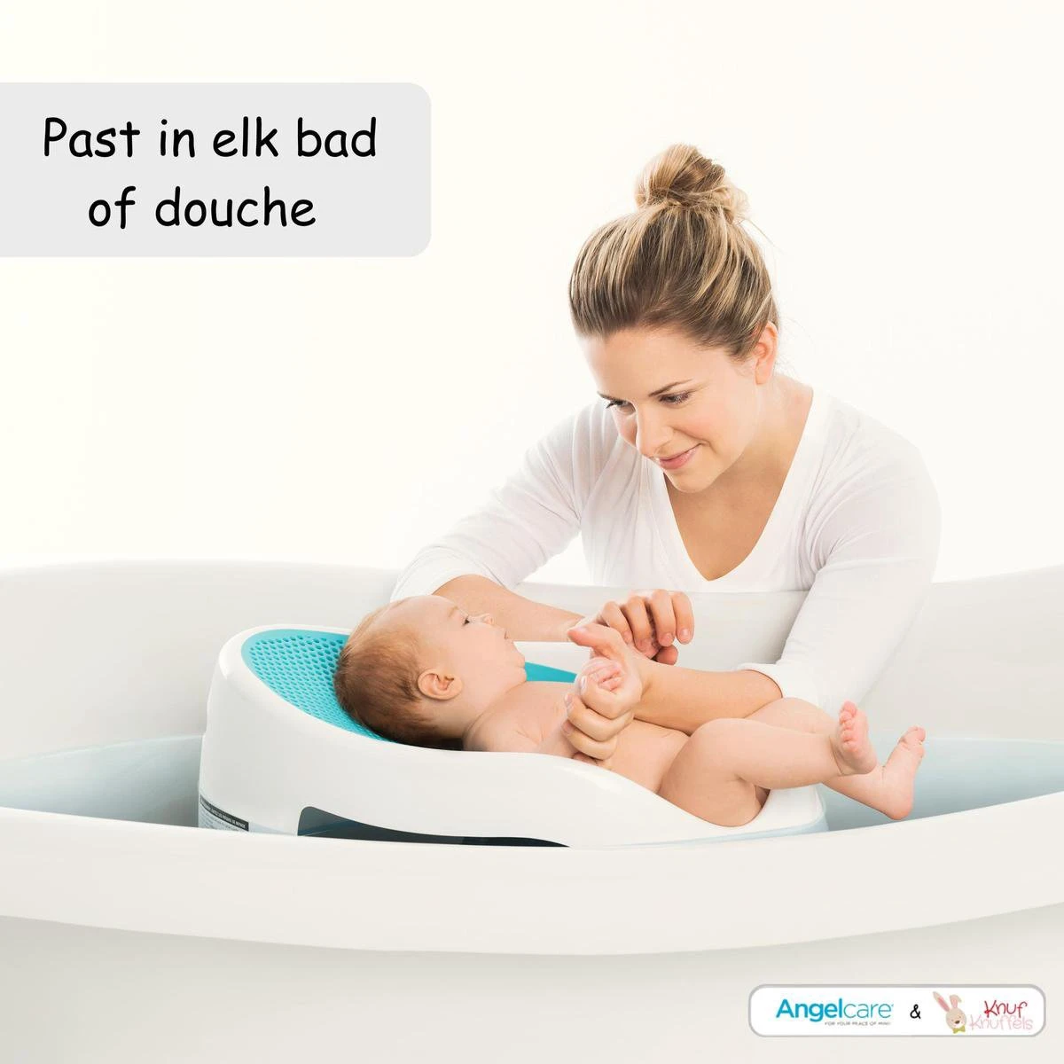 Angelcare Baby Badzitje - Zachte Zitting - Blauw - Afbeelding 3