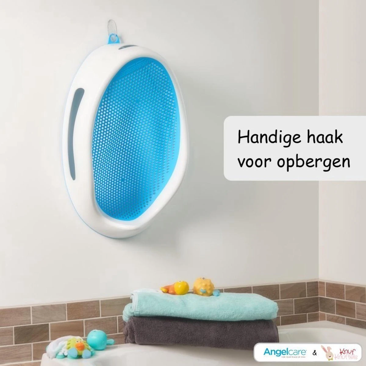 Angelcare Baby Badzitje - Zachte Zitting - Blauw - Afbeelding 12