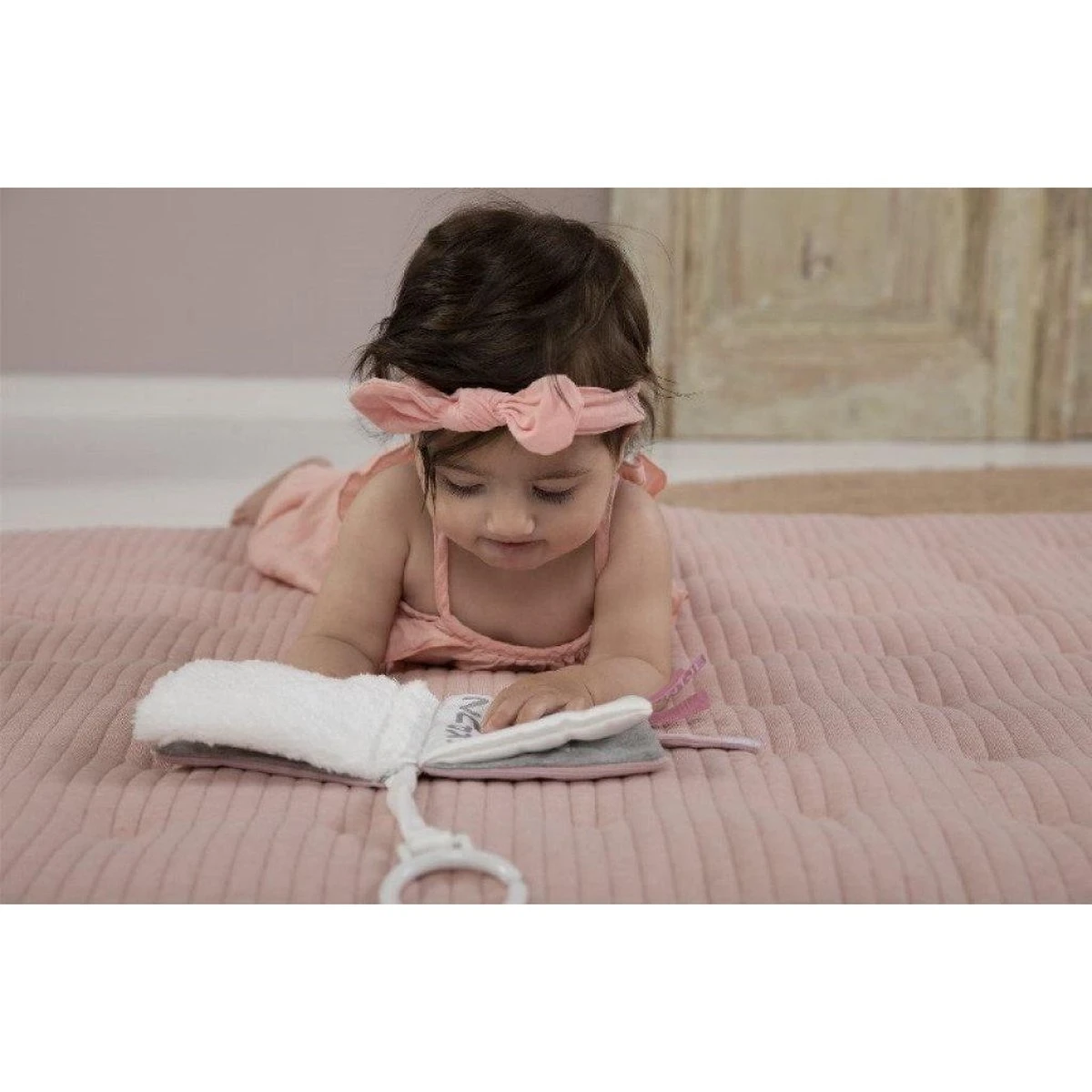 Buggyboekje Nijntje Pink Baby Rib - Afbeelding 4