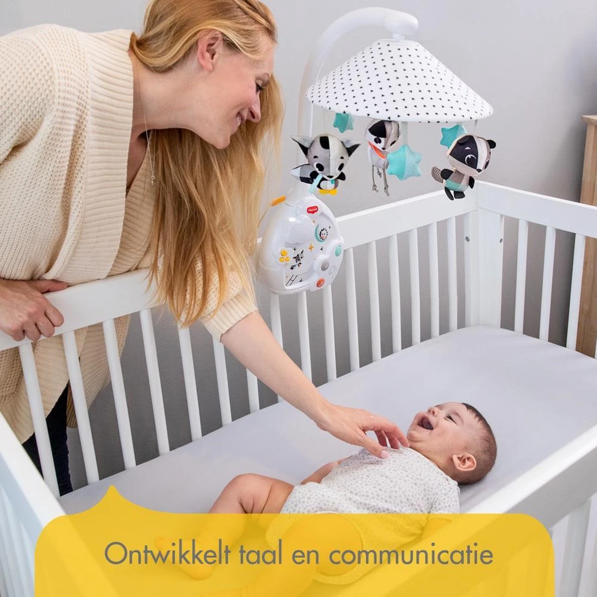 Tiny Love Magical Night 3-in-1 Muziekmobiel Met Projector - Magical Tales - Zwart/Wit - Afbeelding 5