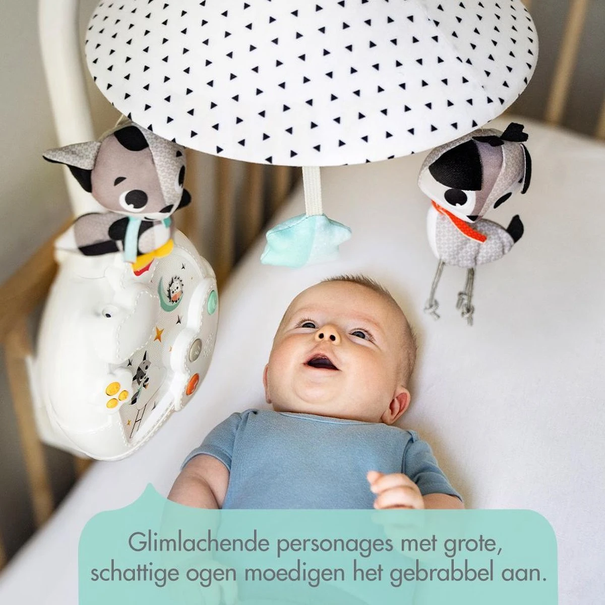 Tiny Love Magical Night 3-in-1 Muziekmobiel Met Projector - Magical Tales - Zwart/Wit - Afbeelding 10