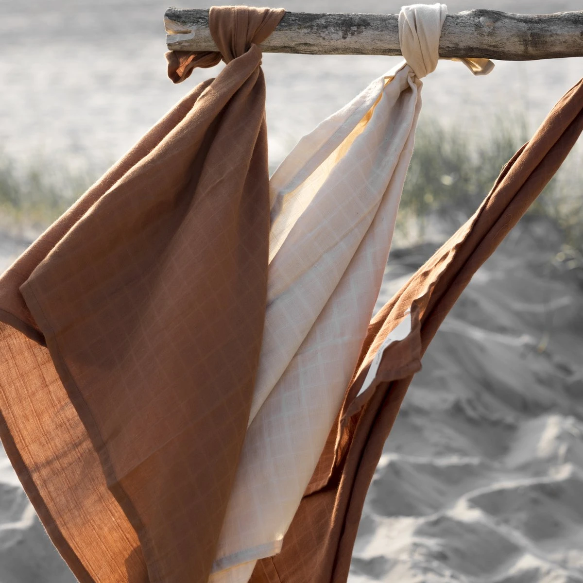 Baby Bello Hydrofiele Doeken - Desert Rose - Ultra Soft Quality - 3pack - Afbeelding 4