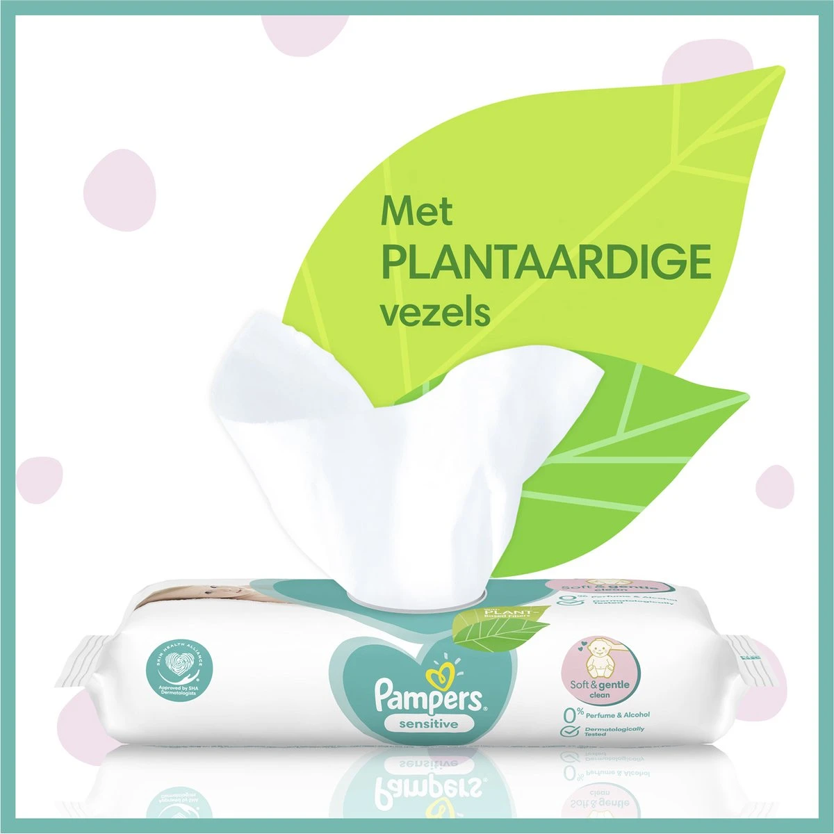 Pampers® Pampers Sensitive Billendoekjes - 1200 Doekjes - Afbeelding 3