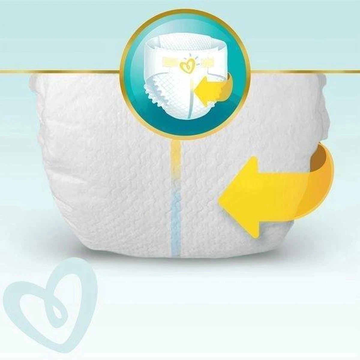 Pampers® Pampers Premium Protection Luiers - Maat 2 - 120 Stuks (4x30) - Afbeelding 2