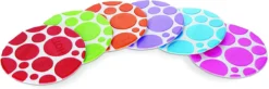 Munchkin Grippy Dots Anti-Slip Badmat Stippen - 6 Stuks - Diverse Kleuren