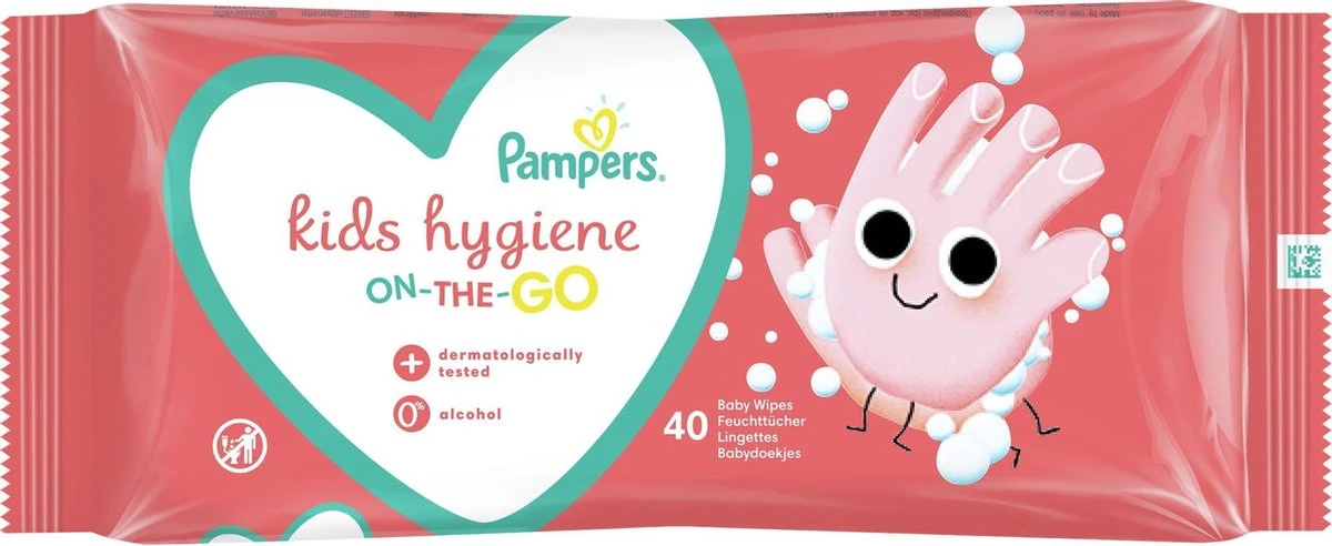 Pampers® Pampers Kids Hygiene On-The-Go Doekjes - 600 Doekjes - Afbeelding 2