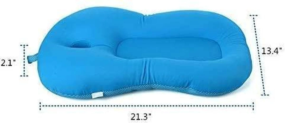 Baby Bather Baby Badkussen, Moonvvin Drijvende Zachte Baby Bad Kussen & Lounger Pasgeboren Pad Tub Kussen - Afbeelding 8
