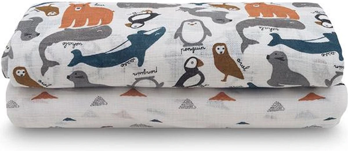 Jollein Hydrofiel Multidoek Bloom 115x115cm - 2 Stuks - Afbeelding 12