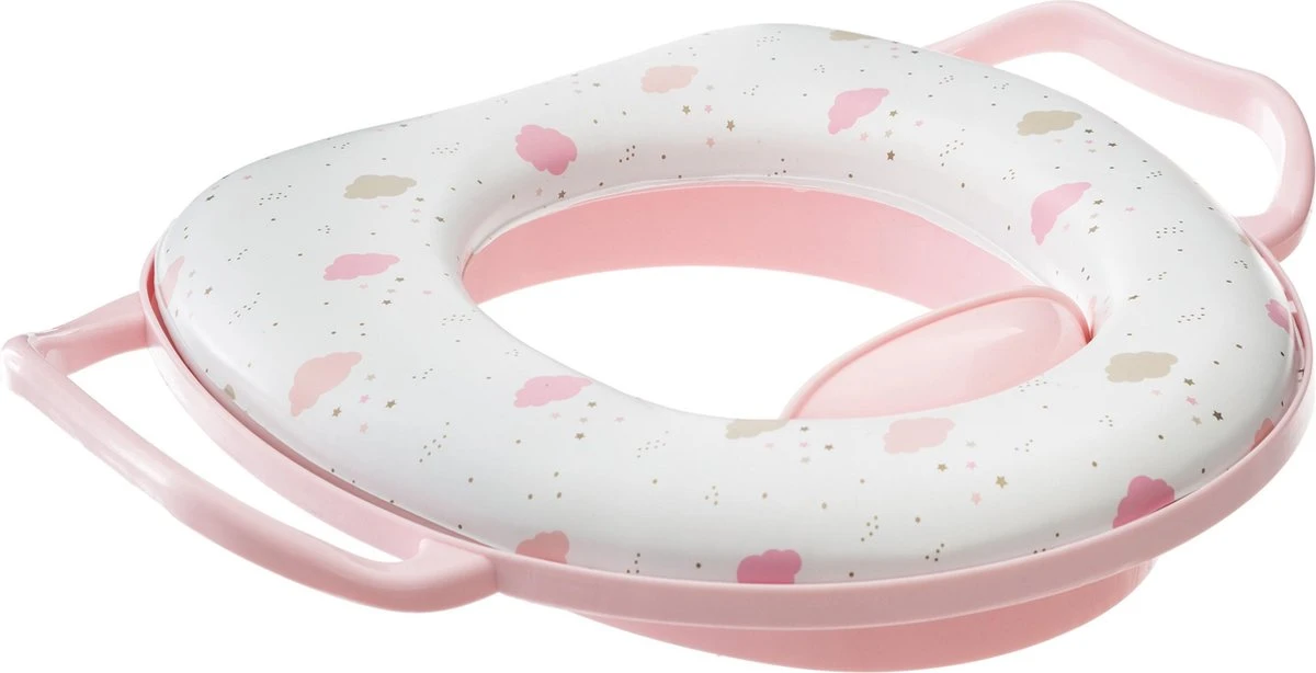 WC Verkleiner - Toilet Verkleiner Roze Met Wolkjes