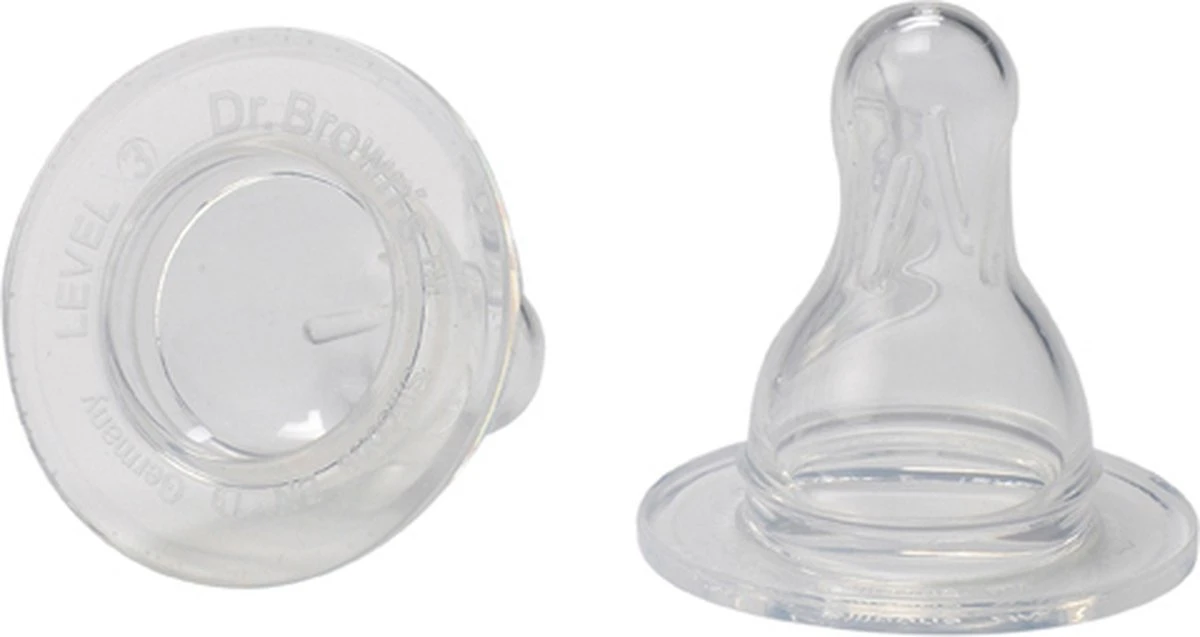 Dr. Brown's Fles Speen Standaard - Fase 3 - 2 Stuks - Afbeelding 5