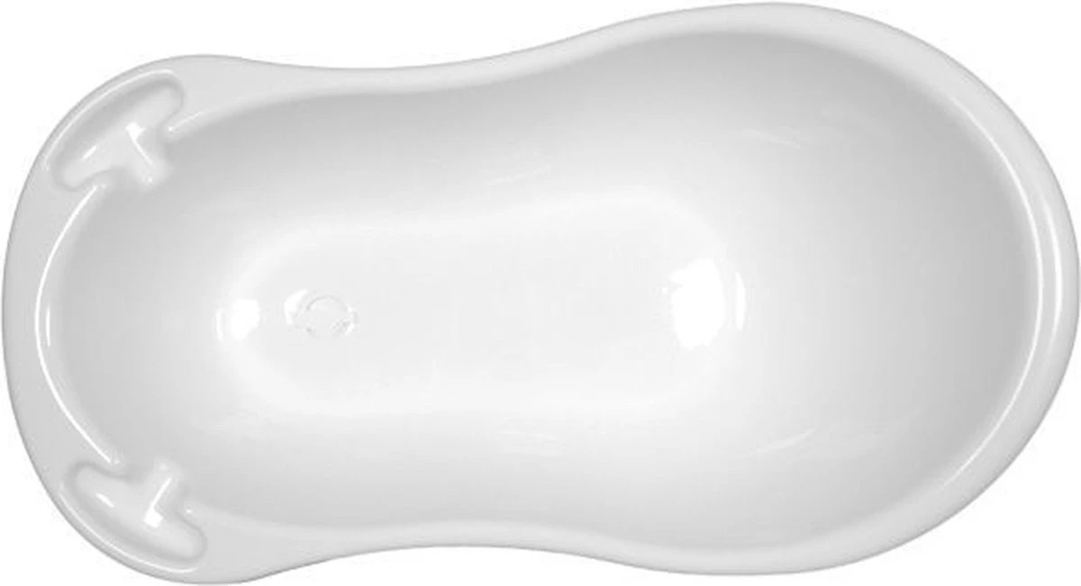 MamaLoes Babybadje - Wit - 86x38 Cm - Inclusief Stop - Afbeelding 4