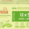 Zwitsal Billendoekjes Nature & Care Alcoholvrij - Plasticvrij - 624 Doekjes - Voordeelverpakking