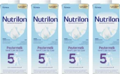 Nutrilon 5 Peutermelk Kant & Klaar - Van 2 Tot 3 Jaar - 4 X 1L