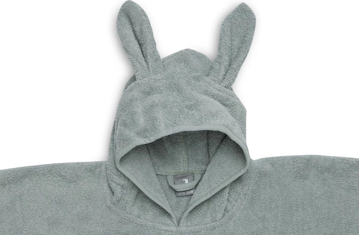 Jollein Badponcho Badstof - Ash Green - Afbeelding 2