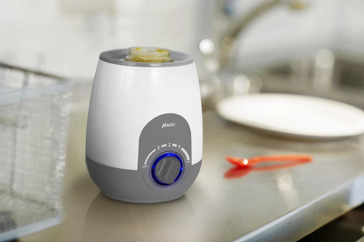 Alecto BW-512 CAR - Flessenwarmer Met 500W Vermogen Voor Thuis En Onderweg - Geleverd Met 12V Auto Adapter - Wit - Afbeelding 8