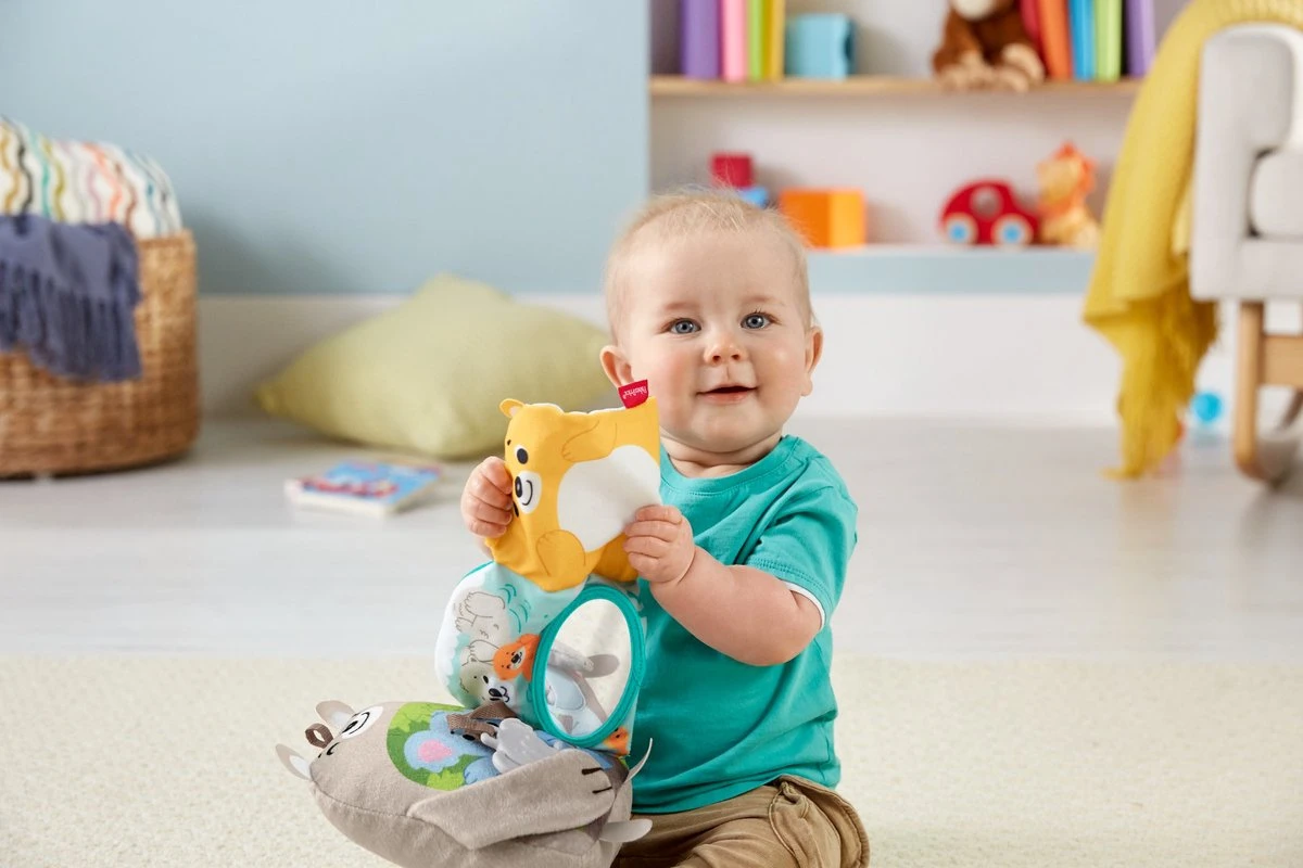 Fisher Price Fisher-Price Knuffelbaar Activiteiten Boekje Baby - Baby Speelgoed - Afbeelding 13