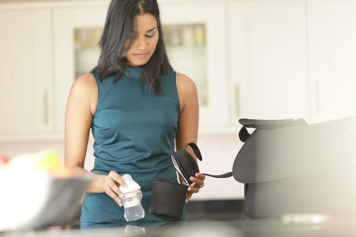 Tommee Tippee Closer To Nature - Geïsoleerde Tas Voor Zuigflessen - Set Van 2 - Zwart - Afbeelding 4