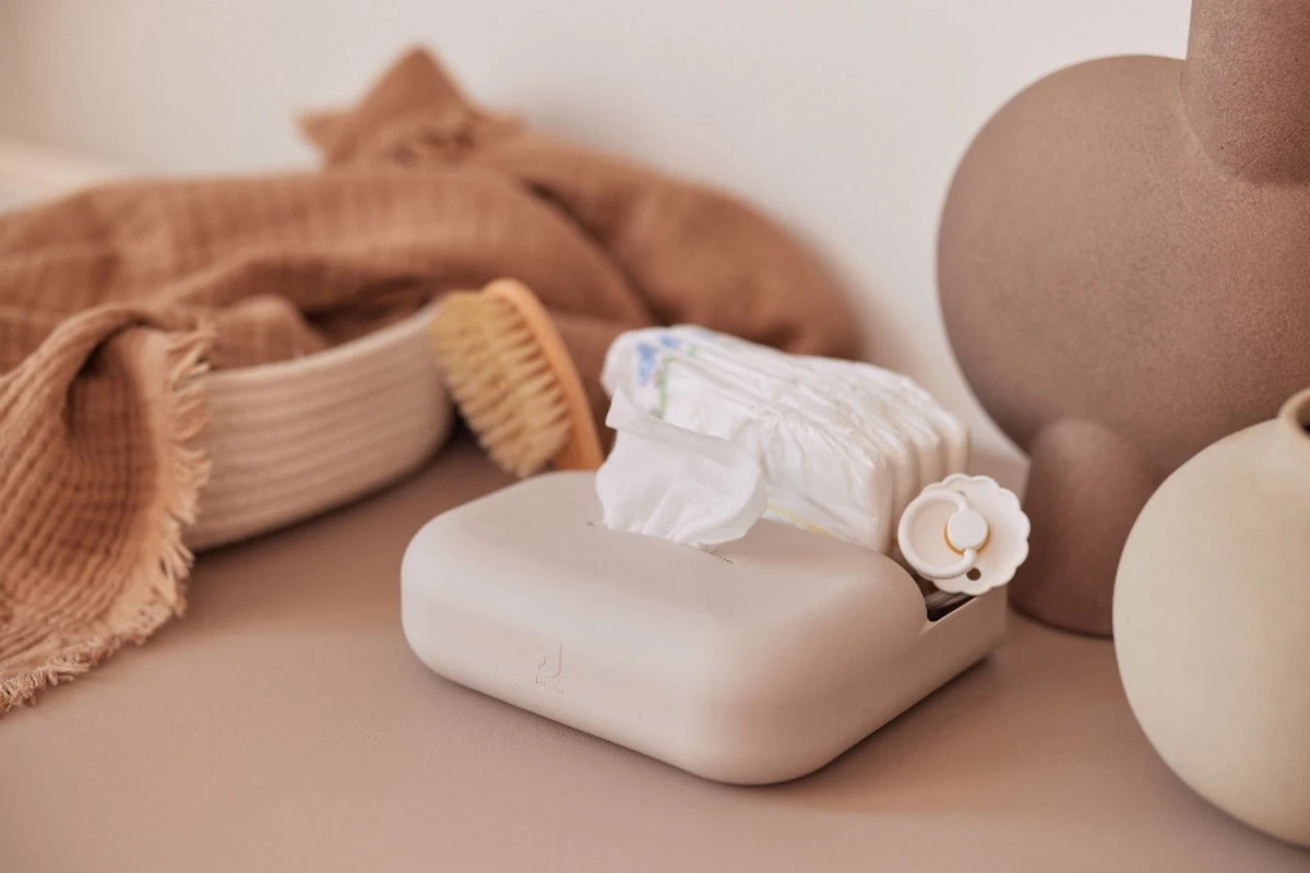 Jollein Billendoekjes Box Siliconen - Pale Pink - Afbeelding 5