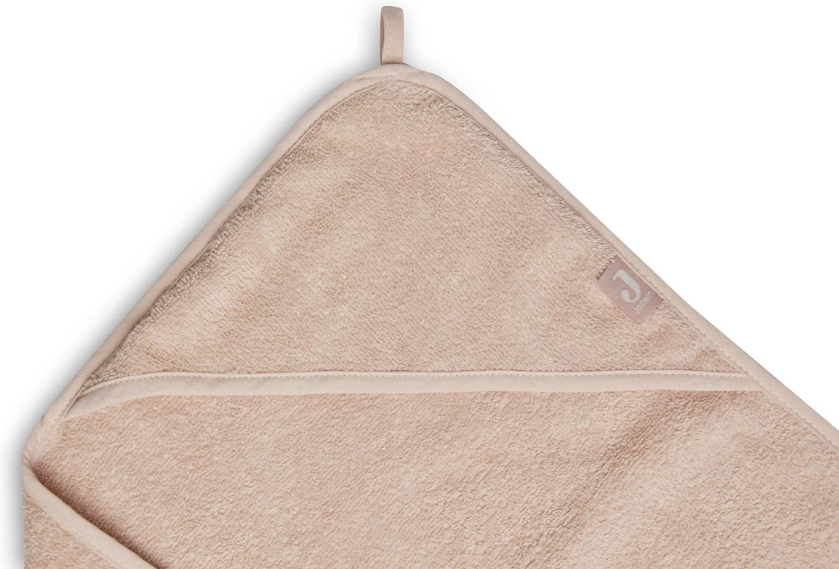 Jollein Badcape Badstof 75x75cm - Pale Pink - Afbeelding 12
