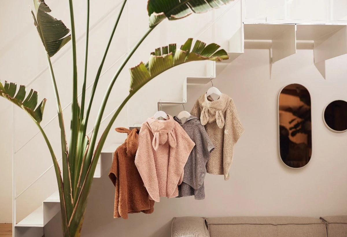 Jollein Badponcho Badstof - Nougat - Afbeelding 9