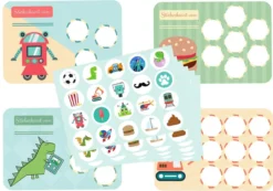 Beloningssysteem Jongen - Zindelijkheidstraining Kind - 20x Beloningskaart - 120 Stickers - Plasdiploma - Beloningsstickers