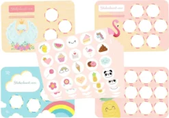 Beloningssysteem Meisje - Zindelijkheidstraining Kind - 20x Beloningskaart - 120 Stickers - Plasdiploma - Beloningsstickers