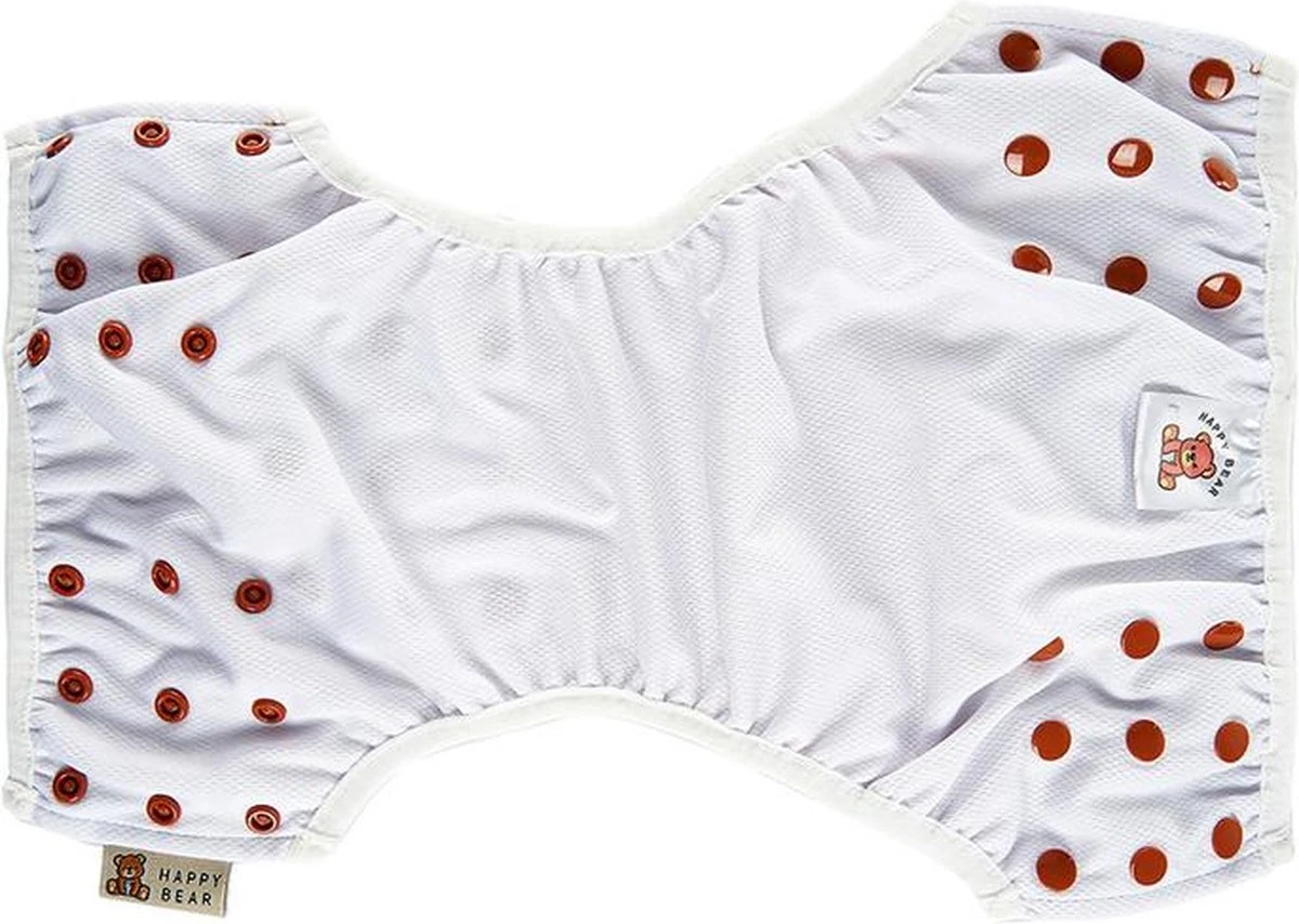 HappyBear | Zwemluier - Botanical | 0-3 Jaar | Wasbaar | Licht En Compact - Handig Voor Op Reis | Goede Pasvorm Door Elastische Sluiting - Afbeelding 4