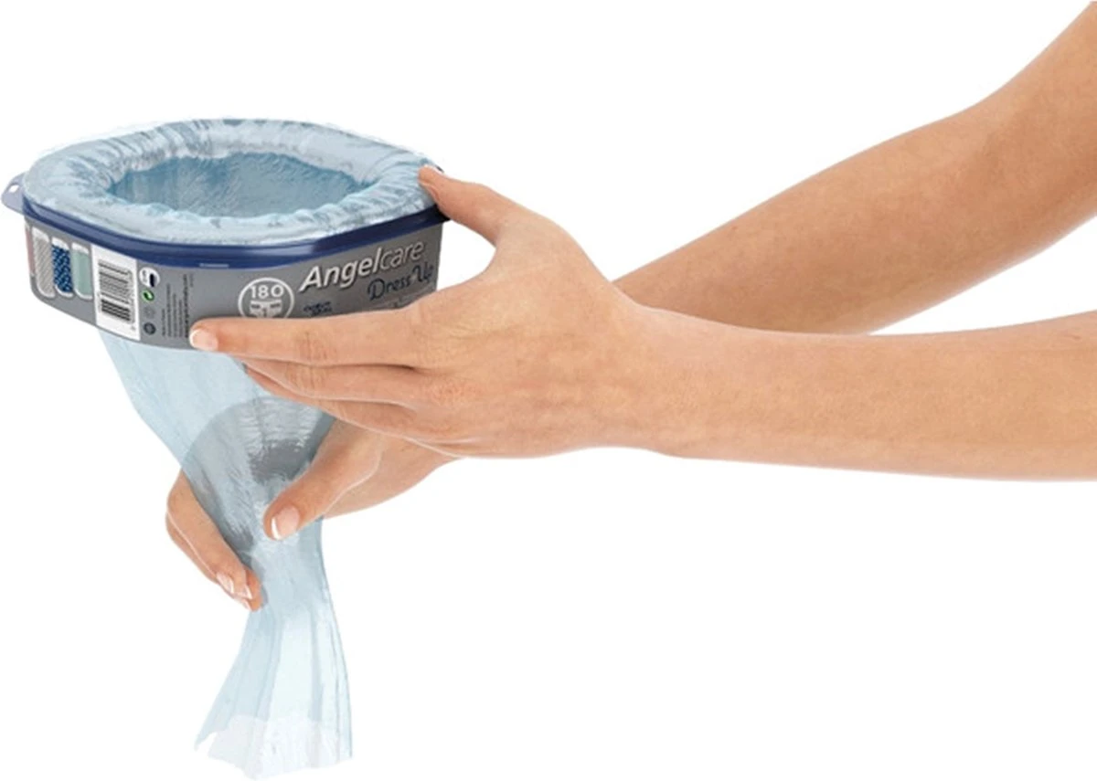 Angelcare DressUp Navulverpakking Luieremmer - 1 ROL - Afbeelding 5